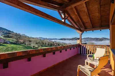 Image de Appartement \"Planta Arriba\" avec vue sur la montagne, jardin partagé et Wi-Fi