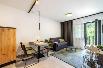 Image de Appartement \"Pauli 4\" avec vue sur les montagnes, jardin partagé et Wi-Fi