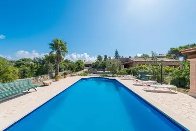 Villa 'Sa Plana Ref 42' avec vue sur les montagnes, piscine privée et Wi-Fi