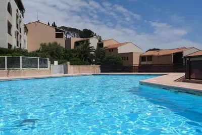 Image de Appartement T2 Bis dans domaine privé jardinet et proche mer