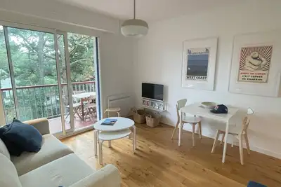Image de T2. La Baule 2/4 Personnes, Idéalement situé, tout à pied et entièrement rénové