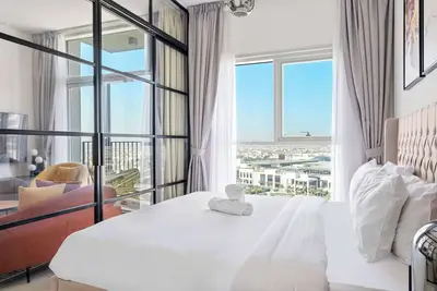 Image de Elegant 2-Bedroom in Dubai Hills with pool and gym