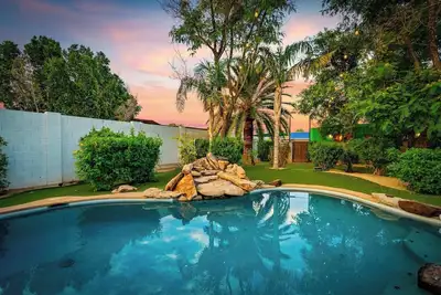 Modern Private Retreat - Pool, Mini Golf, & More