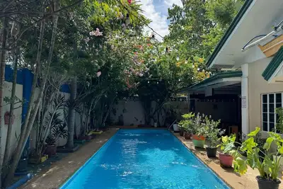 Image de 2-bedroom house with 2 bathrooms. Private pool, bar and patio, Free Wifi and Ac.