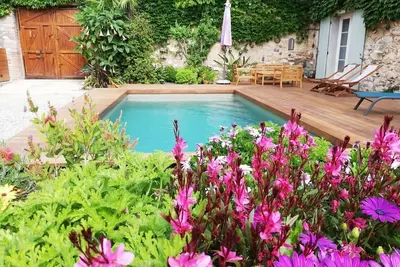 Image de Maison de charme avec piscine privative à 10 minutes de la plage