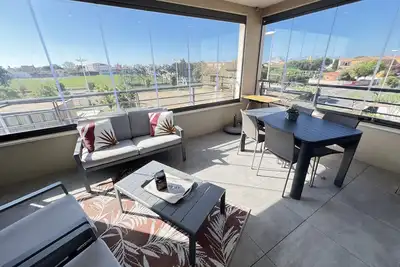 Image de Appartement moderne climatisé, terrasse sud, 4 pers, parking
