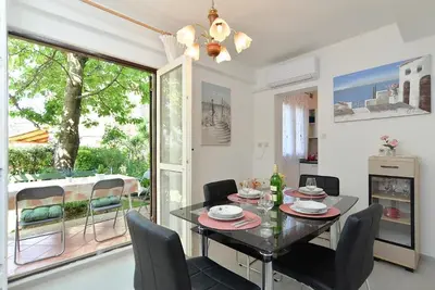 Image de Appartement chaleureux avec jardin