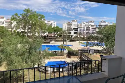 Image de Arty Apartment La Tore Golf Resort- central, pool view, close to amenities