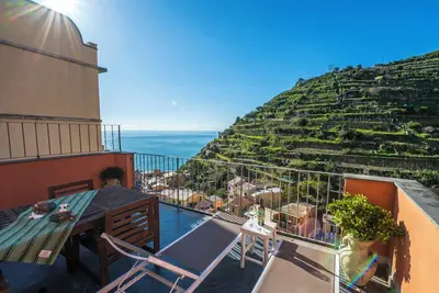 Image de Sea view Apartment Timone by ArbaspĂ a, with big terrace in Manarola