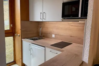 Image de 50m du centre station, 2ème étage, balcon, télévision, 30m², Montchavin La Plagne