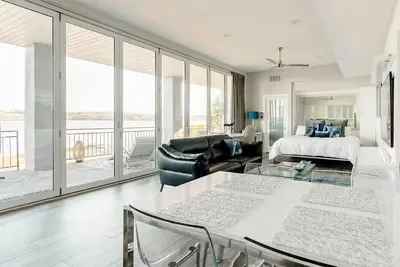 Image de Waterfront retreat near Kingston, Ny w/ stunning views, firepit & trails nearby!