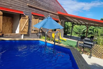 Image de Authentique Villa Créole avec immense terrasse et piscine