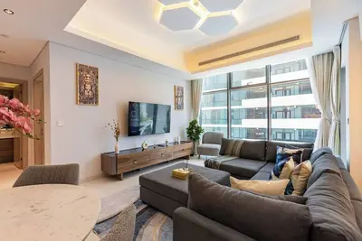 Image de Super Luxury 3 Bed Apartment - 3 mims to Dubai Mall. WiFi & Ac