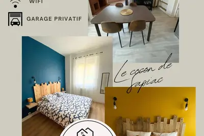 Image de Le Cocon de Sapiac, charmant appartement familial avec garage idéalement situé!