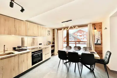 Image de Oxalis 101 | Praz de Lys centre - Appartement neuf, 7 personnes - Sur les pistes