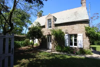 Image de Maison indépendante avec jardin clos à Fermanville, animaux acceptés, parking et Wi-Fi
