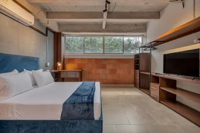 Image de Cozy loft with Ac & kitchenette in Laureles