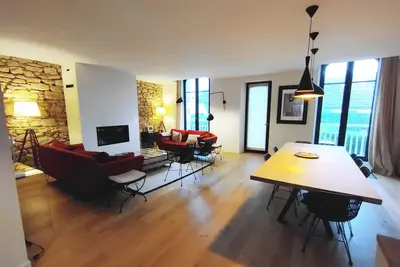 Image de Maison typique rénovée pour 10 personnes, à 250m de la plage Benoît