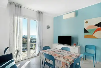Image de Appartement 'Iris' avec vue sur mer, terrasse privée et climatisation