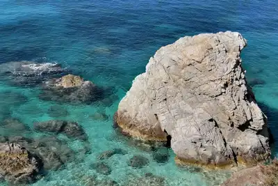 Image de Appartement \"Quadrilocale\" avec vue sur la mer, Wi-Fi et climatisation