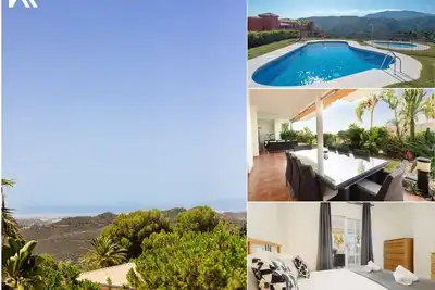 Image de Appartement avec terrasse privée et vue panoramique, Balcones del Lago, Istán