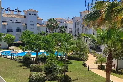 Image de Appartement 'Residencial Duquesa' avec piscine partagée, Wi-Fi et climatisation