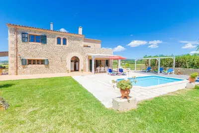 Image de Finca à Manacor avec Piscine et Vue