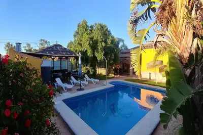 Villa à Chiclana avec Piscine & Barbecue
