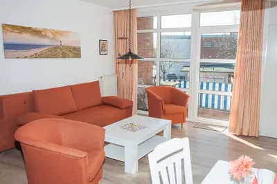 Apartment Ostwind with balcony in the apartment house Dampfer 1 in Laboe