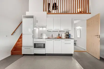 Image de Cozy holiday apartment in the center of Søndervig close to the North Sea.