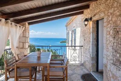 Image de Maison de vacances 'Old Manor House 2' avec vue sur la mer, Wi-Fi et climatisation