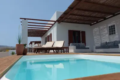 Maison de campagne \"Pasithea\" avec vue sur la mer, Wi-Fi et climatisation