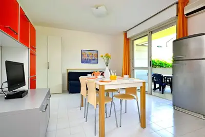 Image de Joli appartement avec Wifi, climatisation, piscine, Tv, balcon, animaux admis et parking