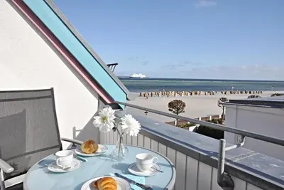 Image de Vacation apartment Jylland with balcony in Haus Windjammer in Laboe
