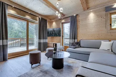 Image de Val d'Isère appartement luxe, sauna, gym, 6 pers