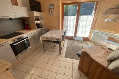 Image de Charmant appartement à Châtel, 4 pers, parking privé, terrasse, proche centre