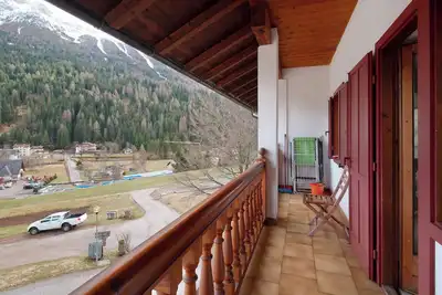 Image de Appartement \"Antermoia\" avec vue sur les montagnes, balcon et Wi-Fi