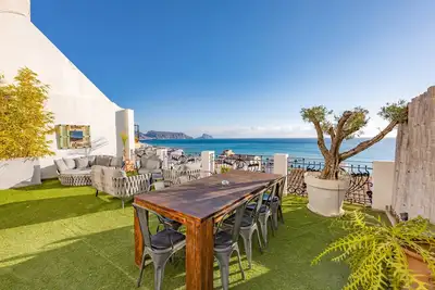 Image de Maison de vacances \"Mimar Urban Altea Sol\" avec vue sur la mer, terrasse privée et Wi-Fi