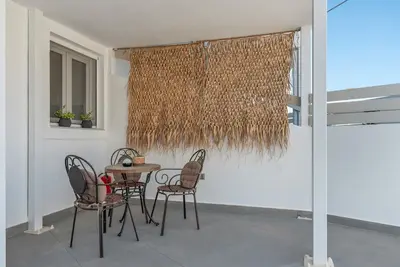 Image de Appartement \"Stampalia Luxury No 2\" avec vue sur la mer, Wi-Fi et climatisation