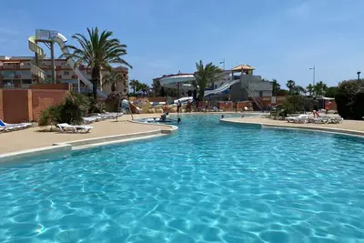 Image de Mobilhome Aventure 6\/7 pers, idéal pour les familles à Canet en Roussillon