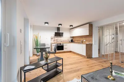 Image de Appartement \"Waldrain\" avec vue sur montagne, terrasse privée et jardin privé