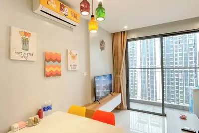 Image de Apartment near Artificial Beach, city view