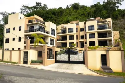 Image de Nestled in the Stoney Hill is a prestigious apartment tailored for modern living