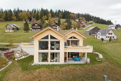Image de Charming Apartment Strohballenhaus in Scenic Amden, Switzerland