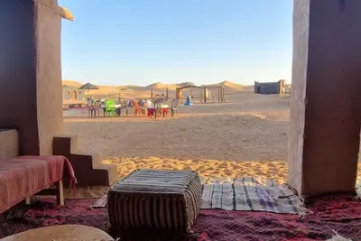 Image de Cozy Camp with 6 bungalows in Mhamid, in the Sahara Dunes authentic Berber life