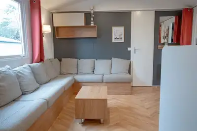 Image de La Cabane au Cap-Ferret - Mobil-Home 3 Chambres avec Terrasse et Piscine