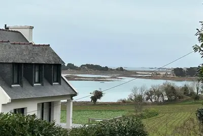 Image de Loue maison Vue Port & Mer à Port-Blanc, Côtes d’Armor - 5 chambres, 8 couchages