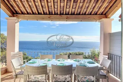 Image de Maison 8 personnes classée 3 étoiles vue mer au Rayol-Canadel