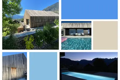 Image de Maison contemporaine d'architecte Ă la montagne - piscine/sauna - luxe et calme