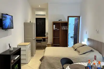 Cozy and very clean efficiency apartment in wonderful Boquete with Ac & WiFi